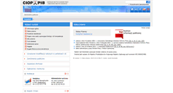 Desktop Screenshot of bip.ciop.pl