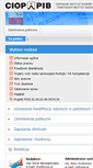 Mobile Screenshot of bip.ciop.pl